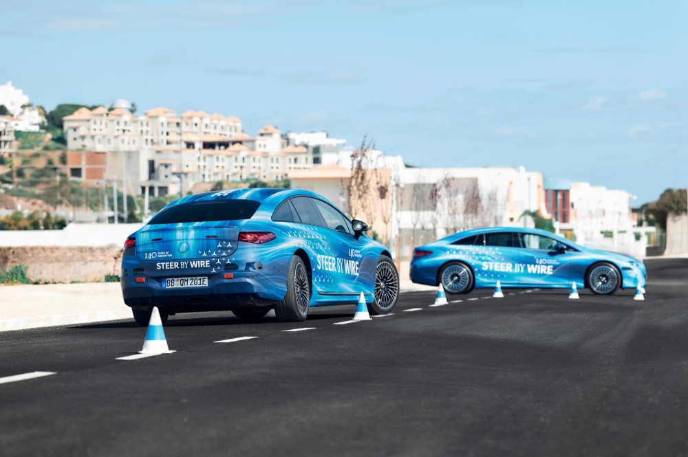 Mercedes EQS Steer-by-wire