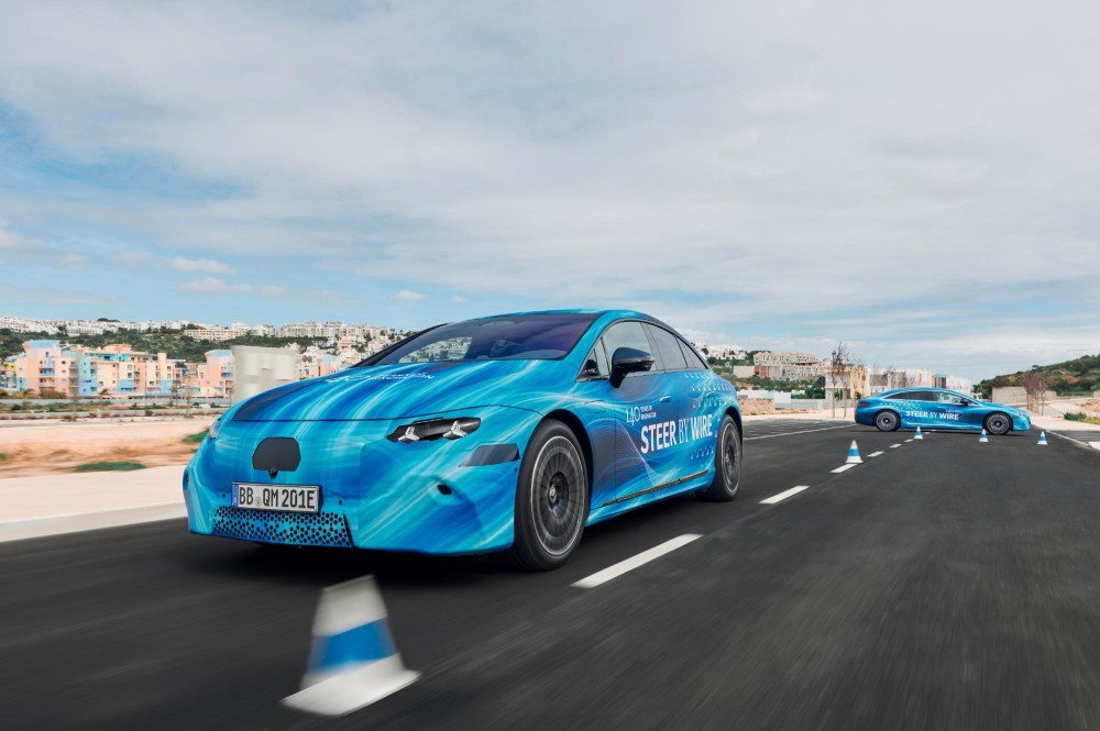 Mercedes EQS Steer-by-wire