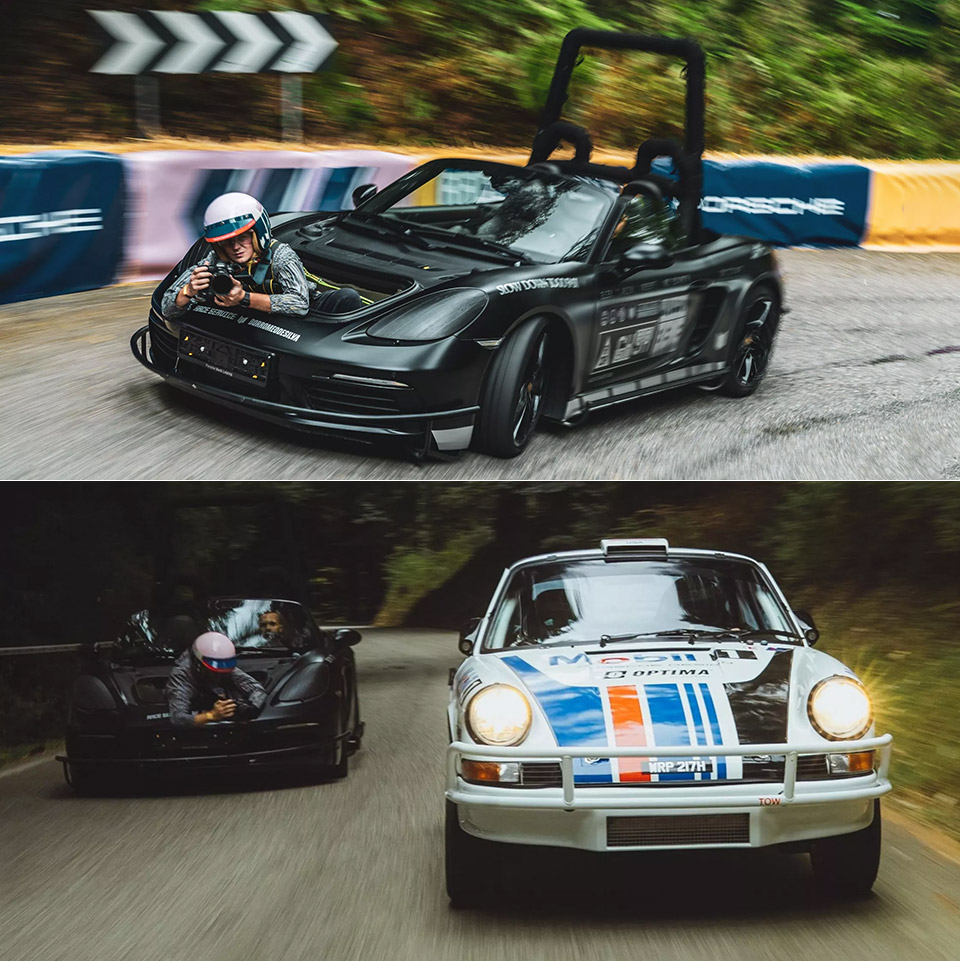 3-Seat 718 Boxster S 2017 camera car