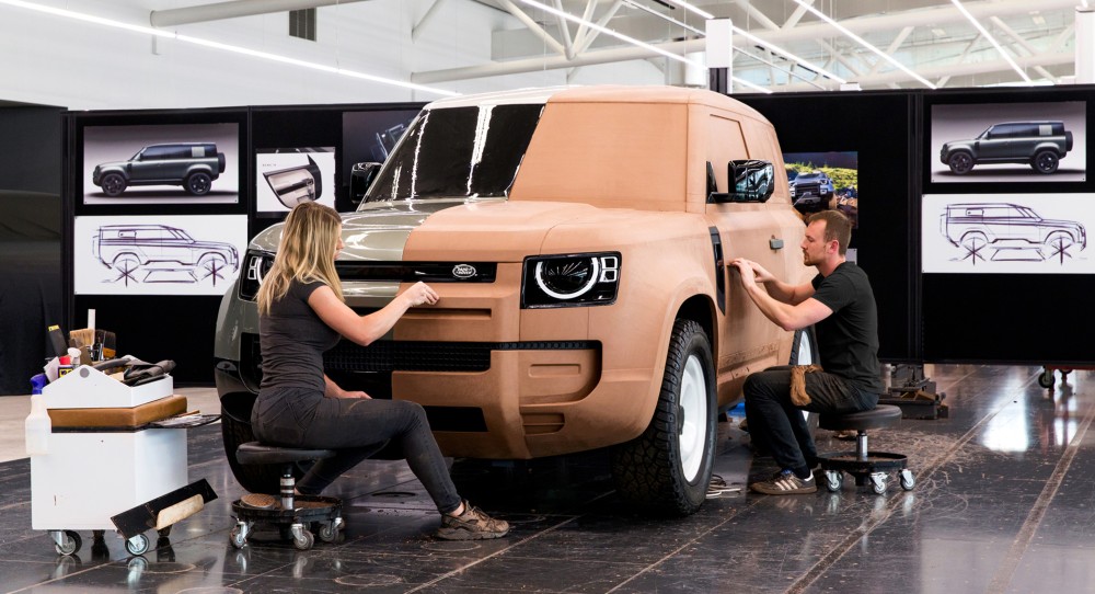 Car_Clay_Model_land_rover