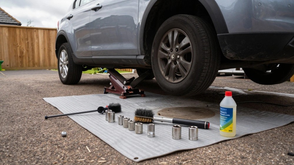 DIY brake pad replacement