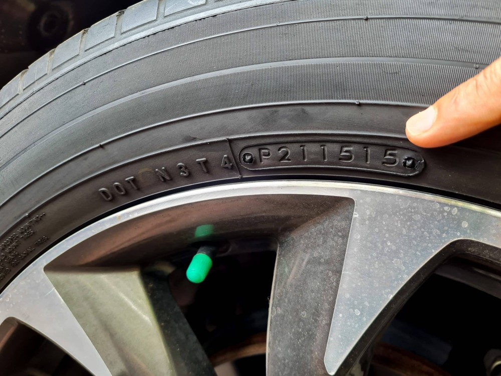 DOT tire date code