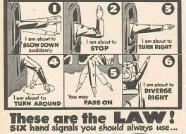 History of Hand Signals in cars
