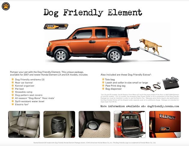 Honda_Element_for_dogs