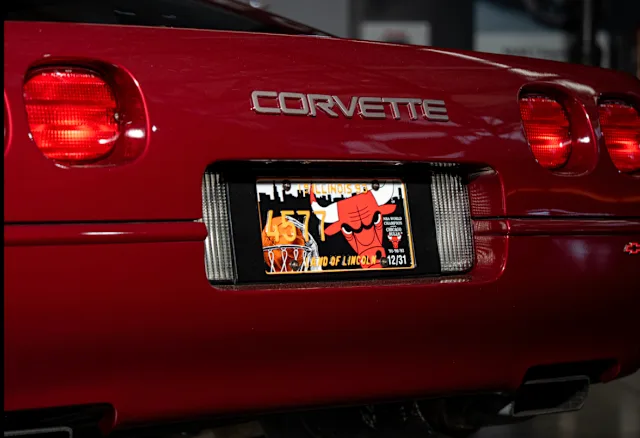 Michael Jordan’s old 1993 Chevrolet Corvette ZR-1