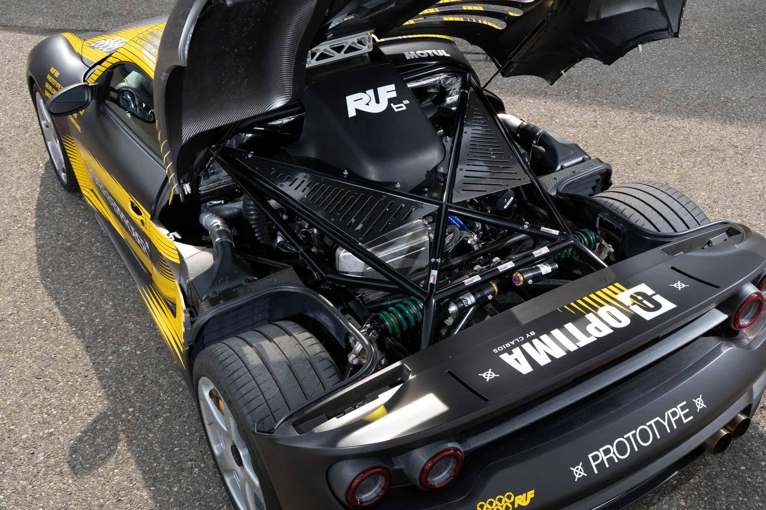 RUF Boxer-Eight engine