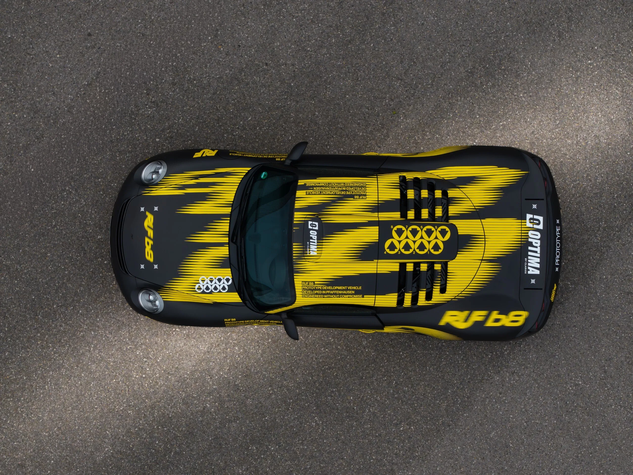 RUF Boxer-Eight engine