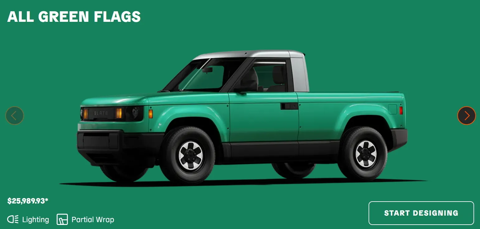 Slate EV pickup