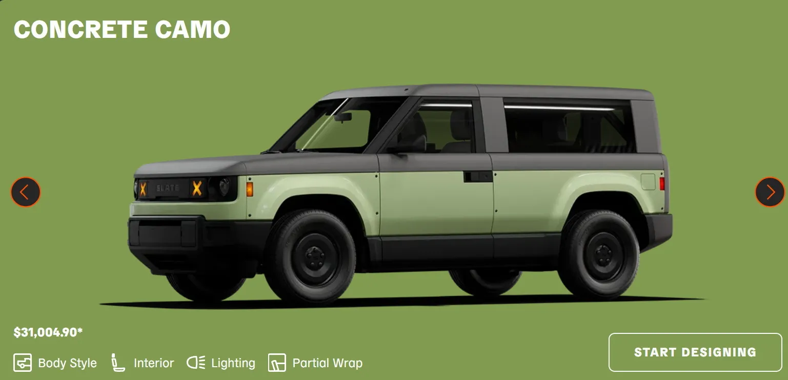 Slate EV pickup
