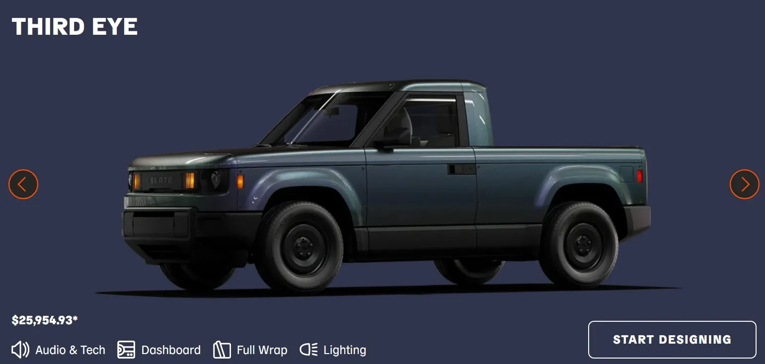 Slate EV pickup