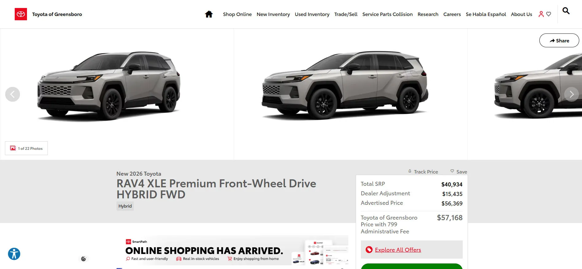 Toyota RAV4 Hybrid dealer markups
