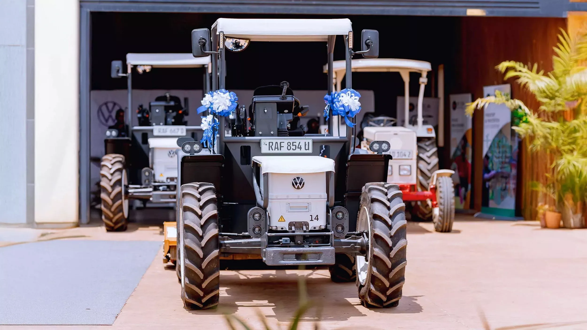 Herbert Diess electric tractor