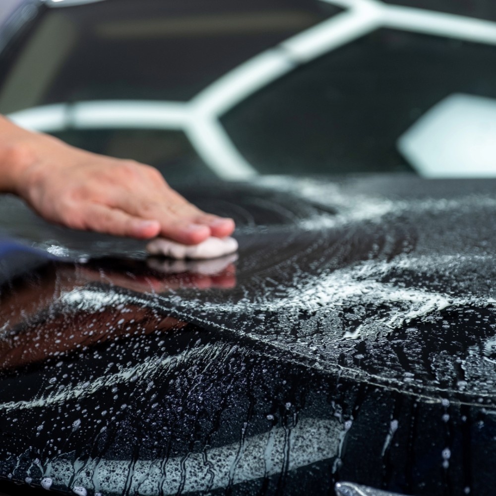 car paint feels rough after washing