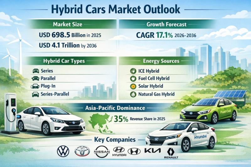 hybrid market share