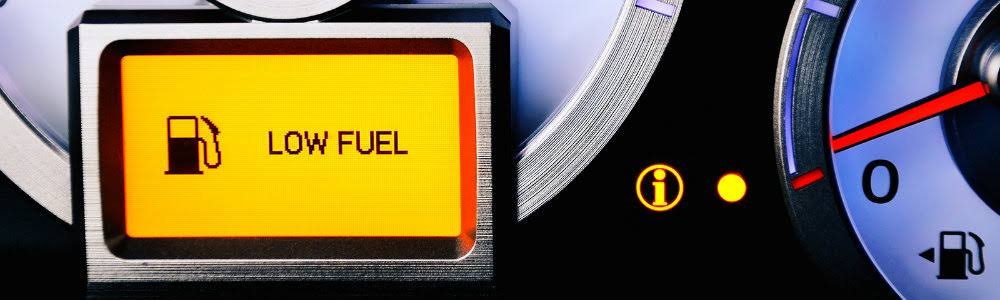low fuel light comes on early