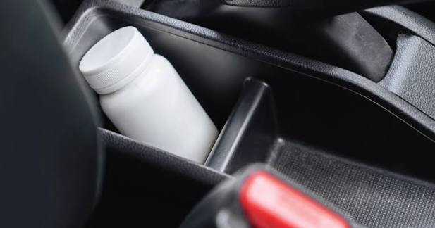 medication in car
