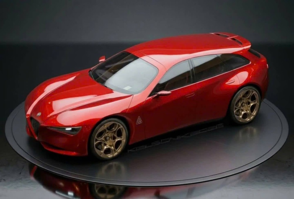 Alfa Romeo Cuorerosso shooting brake