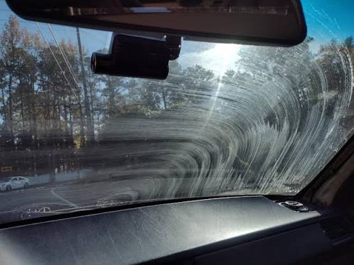new windshield wipers smearing