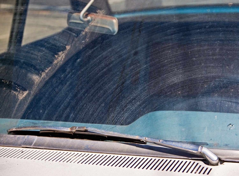 new windshield wipers smearing