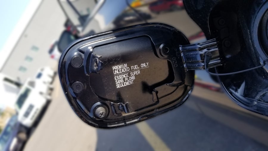 premium gas in a regular car