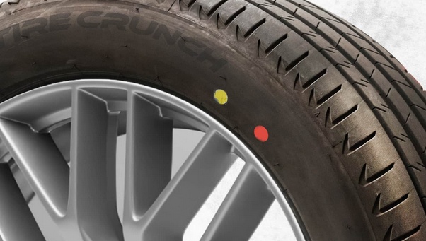 red_and_yellow_dots_on_tires