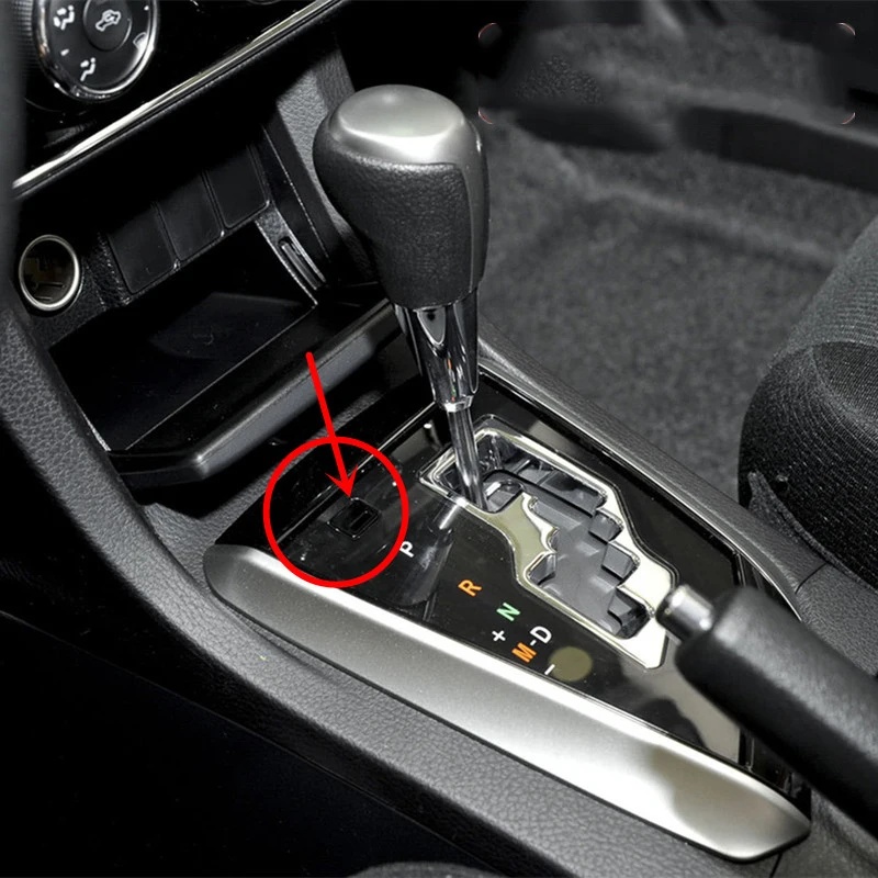 shift lock release button