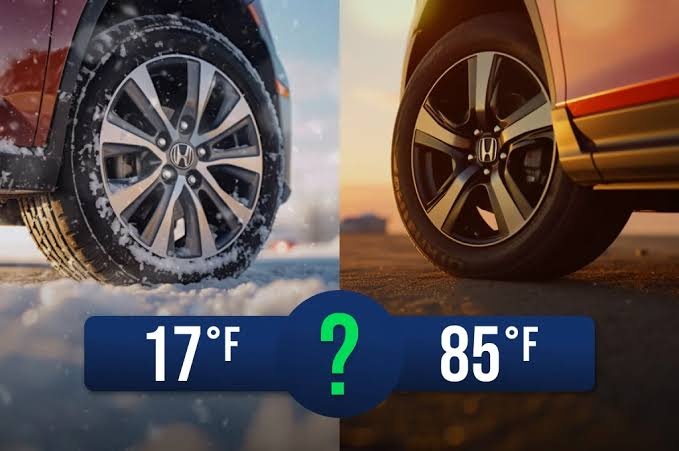 tire pressure when hot
