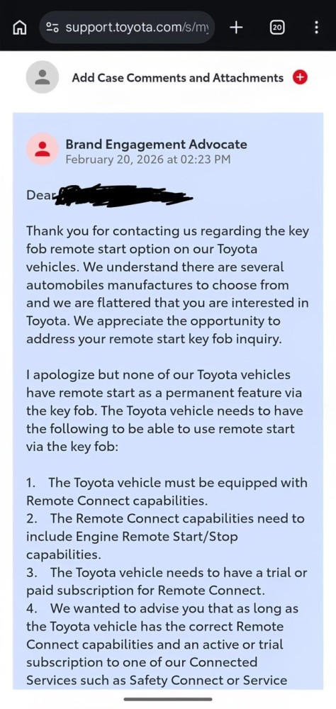 toyota fees