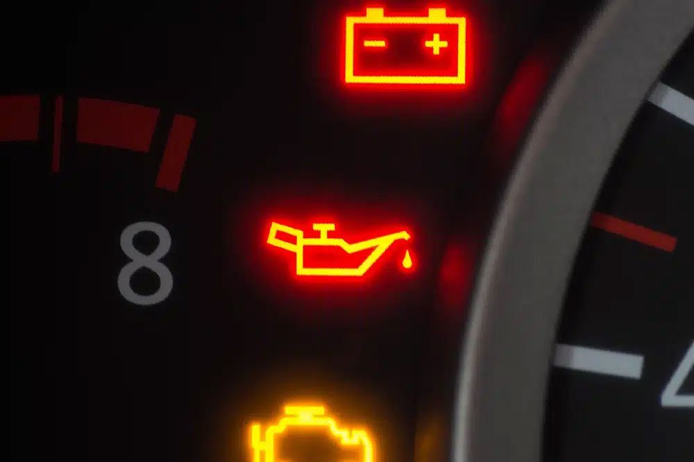 what happens when engine oil is low