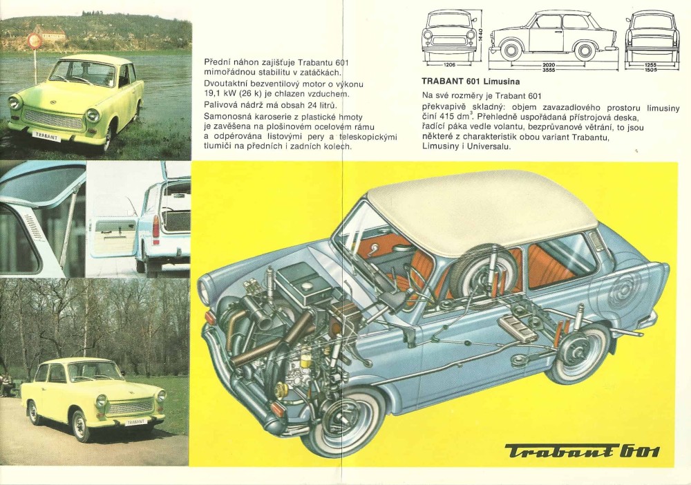 what is a Trabant made of