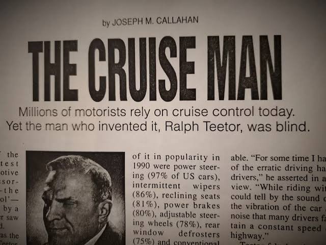 who invented cruise control