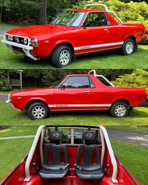 why did the Subaru BRAT have rear seats